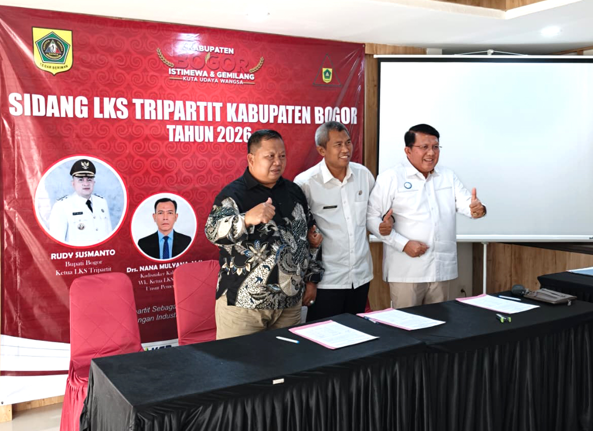Acara Sidang LKS Tripartit Kabupaten Bogor Tahun 2026